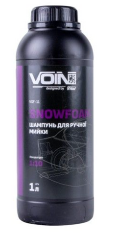 Шампунь для ручної мийки (2а фаза) VOIN SnowFoam 1:10 1л (pH7) 11129 фото